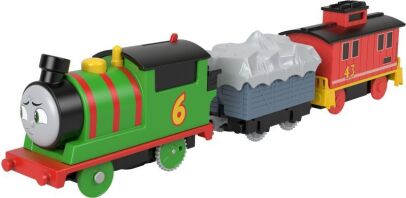 Fisher Price Thomas Trackmaster Μηχανοκίνητα Τρένα Με 2 Βαγόνια-6 Σχέδια (HFX97)