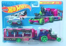 Hot Wheels Νταλίκα Hauling Rig-3 Σχέδια (BDW51)