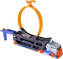 Hot Wheels Stunt N' Go Πίστα - Μεταφορέας (GCK38)