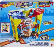 Hot Wheels Χρωμοκεραυνοί Πλυντήριο (GRW37)