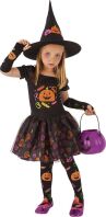 Rubie's Witch Pumpkin Στολή Large No 8-10 (S8349/L)