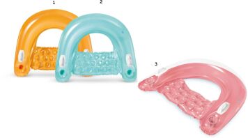 Intex Φουσκωτό Κάθισμα Θαλάσσης Sit N Float 152x99cm-3 Χρώματα (58859EU)
