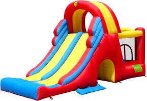 Happy Hop Φουσκωτό Τραμπολίνο Mega Slide-Combo (9082N)