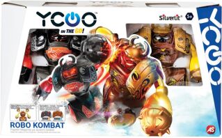 Silverlit Set 2 Τηλεκατευθυνόμενο Robot Kombat Vking (7530-88059)