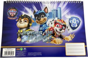 Paw Patrol Μπλοκ Ζωγραφικής Α4 30 Φύλλων-1Τμχ (334-21413)