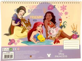 Princess Μπλοκ Ζωγραφικής Α4 Και Stickers (331-56416)