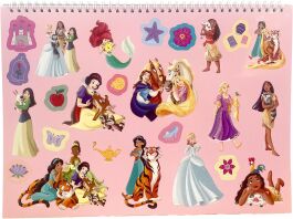 Princess Μπλοκ Ζωγραφικής Α4 Και Stickers (331-56416)