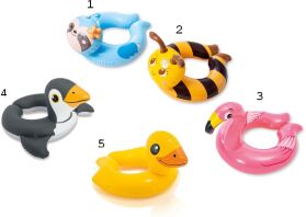 Intex Σωσίβιο Ζωάκι-5 Σχέδια (59220)