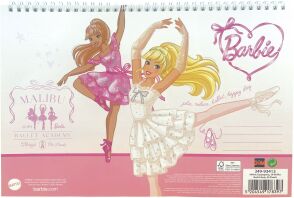 Barbie Μπλοκ Ζωγραφικής Α4 - 30 Φύλλα (349-93413)