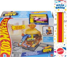 Λαμπάδα Hot Wheels Πίστες City-4 Σχέδια (HDR24)