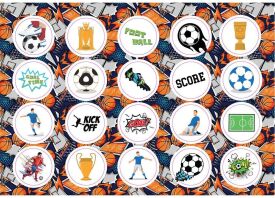 Must Αγόρι Μπλοκ Ζωγραφικής 23x33cm 40 Φύλλων Με Αυτοκόλλητα Στένσιλ 1Τμχ-2 Σχέδια (000586616)