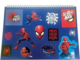 Spiderman Amazing 2 Μπλοκ Ζωγραφικής Α4+Stickers-40 Φύλλα (337-11416)