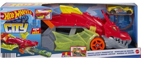 Hot Wheels Νταλίκα Δράκος (GTK42)