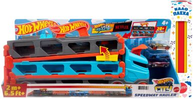 Λαμπάδα Hot Wheels Νταλίκα-Πίστα 2 Σε 1 (GVG37)