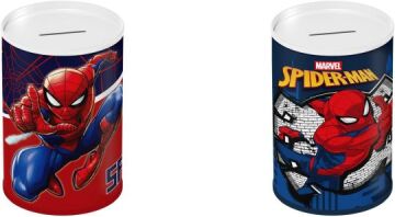 Spiderman Κουμπαράς Μεταλλικός 10x15cm-2 Σχέδια-1Τμχ (000508758)