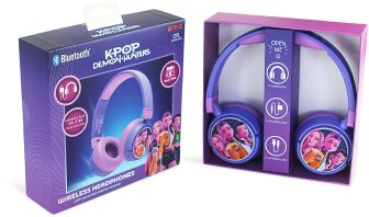 OTL K-Pop Demon Hunters Headphones Bluetooth Purple (ACC-1594)