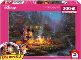 Παζλ Kinkade Disney 200-Mickey & Minnie Sweetheart Campfire (56558)