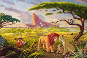 Παζλ Kinkade Disney 200-The Lion King-Remember Who You Are (56560)