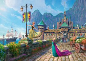 Παζλ Kinkade Disney 1000-Frozen-Celebration In Arendelle (58042)