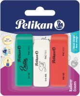 Pelikan Γομολάστιχες Satin/Silk RW40 3Τμχ (606233)