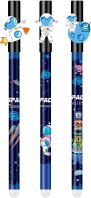 Metron Στυλό Erase Gel 0.7mm Μπλε Space-3 Σχέδια-1Τμχ (243.092462)