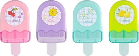 Deli Γόμα Παγωτό Με Καπάκι-4 Σχέδια-1Τμχ (231.720223)