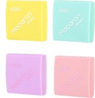 Deli Γόμα Macaron-4 Χρώματα-1Τμχ (231.930446)