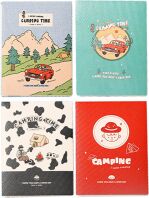 Deli Μπλοκ Σημειώσεων Camping 100 Φύλλων-4 Σχέδια-1Τμχ (231.337152)