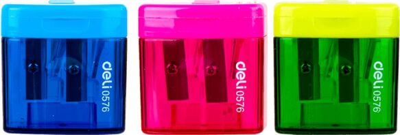 Deli Ξύστρα Comico Βαρελάκι Διπλή-3 Σχέδια-1Τμχ (231.944139)