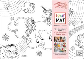 Funny Ματ Σουπλά Επιφάνειας Ζωγραφικής Μονόκερος (227.310284)