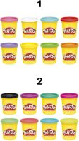Playdoh Rainbow 8 Pack-2 Σχέδια (G0513)