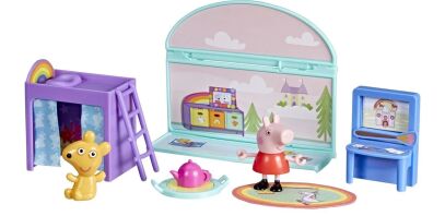 Peppa Pig Peppas Bedroom Set-2 Σχέδια (G2182)