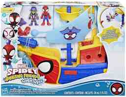 Spidey Saf Webs Ahoy Bubble Ship (G0666)