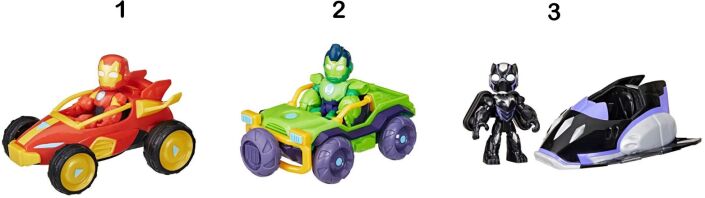 Marvel Iron Man Vehicle Figure-3 Σχέδια (G1257)