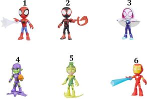 Spidey Saf Hero Figure-6 Σχέδια (F1462)