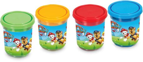 Paw Patrol Σετ 4 Βαζάκια Πλαστελίνης (03978PM)