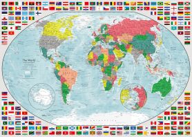 Παζλ 1000 Παγκόσμιος Χάρτης (12000052)