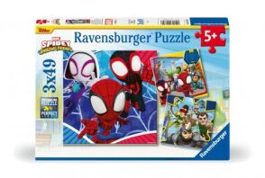  Ravensburger Παζλ 3X49 Spidey & Friends (05730)