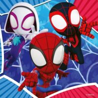  Ravensburger Παζλ 3X49 Spidey & Friends (05730)