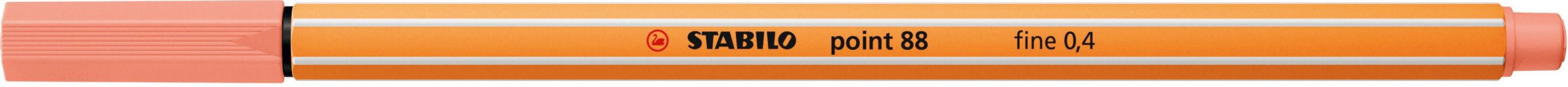 Stabilo Μαρκαδόρος Point 88/26 Apricot (01088026)