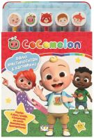 Cocomelon-Σετ Ζωγραφικής Και Δραστηριοτήτων Με 5 Μολύβια Και Γόμες (28740)