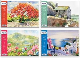 Skag Μπλοκ Ακουαρέλλας Νο5 35X50 15 Φύλλων-4 Σχέδια-1Τμχ (256940)