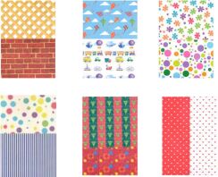 Skag Zazoo-Χαρτόνι Πολύχρωμα Σχέδια 50x70 230gr-6 Σχέδια-1 Τμχ (292405)