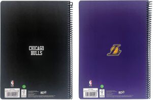 NBA Bulls-Lakers Τετράδιο A4 Σπιράλ 2 Θεμάτων-2 Σχέδια (378-16440)