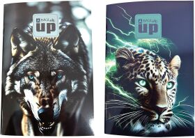 Blue Eye Wolf-Thunder Cat Τετράδιο 17X25-2 Σχέδια (357-33400)