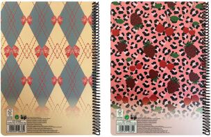 Fashion Bear-Scotch Dog Τετράδιο A4 Σπιράλ 2 Θεμάτων-2 Σχέδια (357-35440)