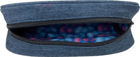 Hello Kitty Denim 25 Κασετίνα Οβάλ (335-75141)