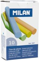Milan Κιμωλίες Χρωματιστές 10Τμχ (325-00423-1047)