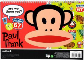 Paul Frank Road Trip Μπλοκ Ζωγραφικής Α4 30 Φύλλων (376-01417)