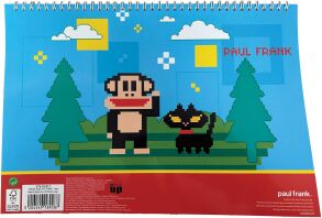 Paul Frank Colorado Μπλοκ Ζωγραφικής Α4 30 Φύλλων (376-03417)